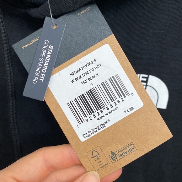North Face Hoodie BNWT - Picture 3 of 5